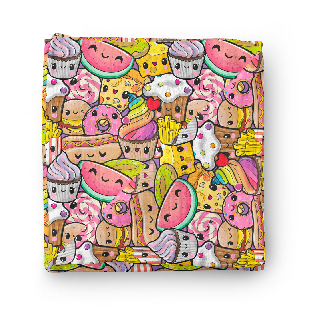 Sucreries éclatées - Mousseline de bambou