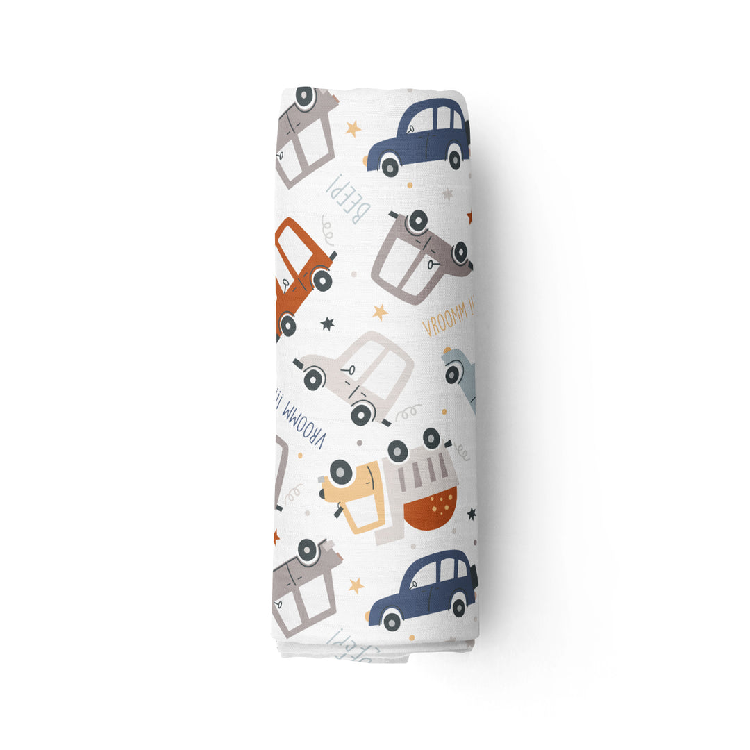 Vroomm !!! - Mousseline de bambou