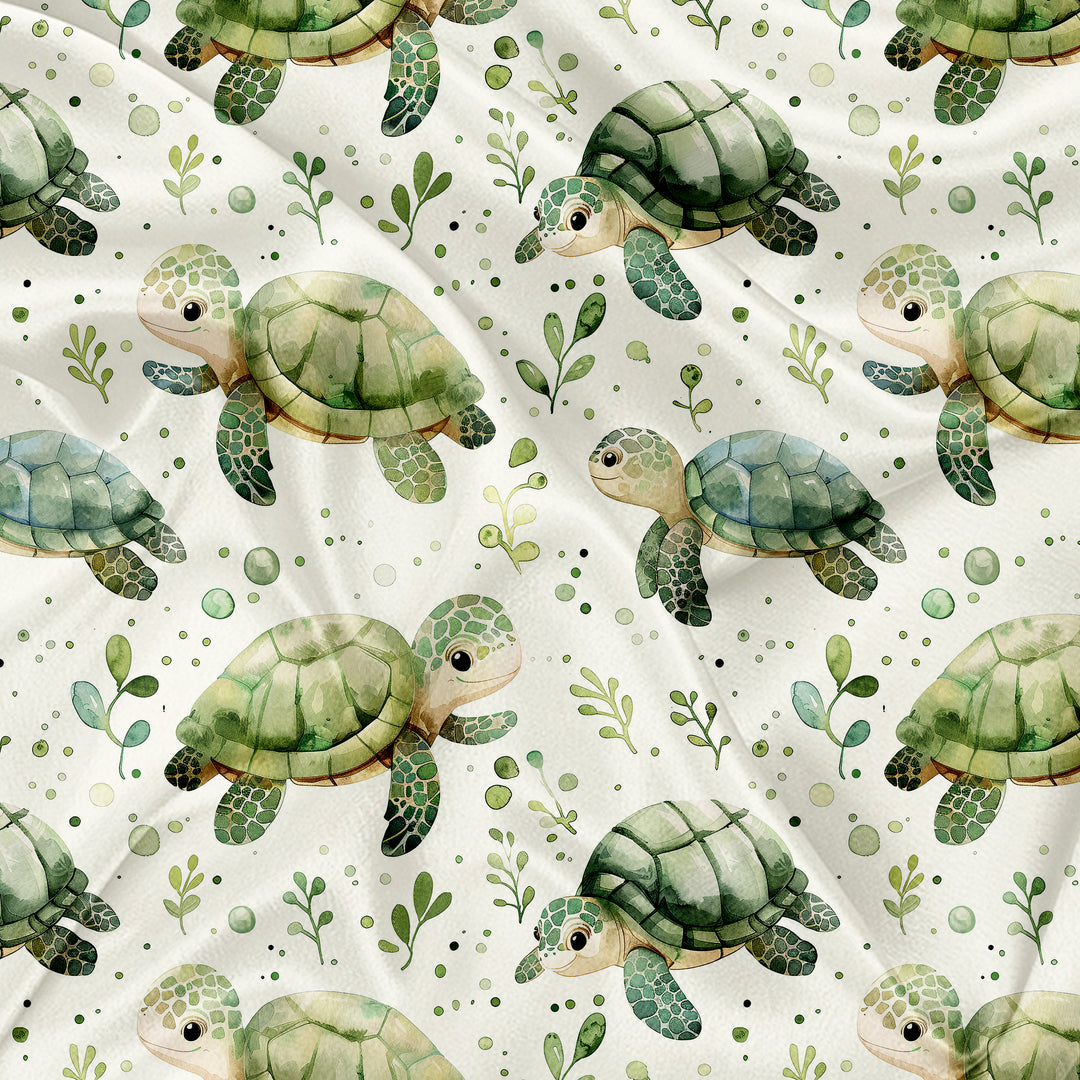 À pas de tortue - Couverture de minky