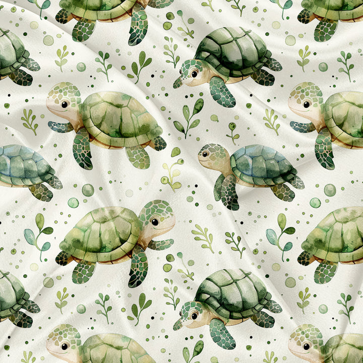 À pas de tortue - Couverture de minky