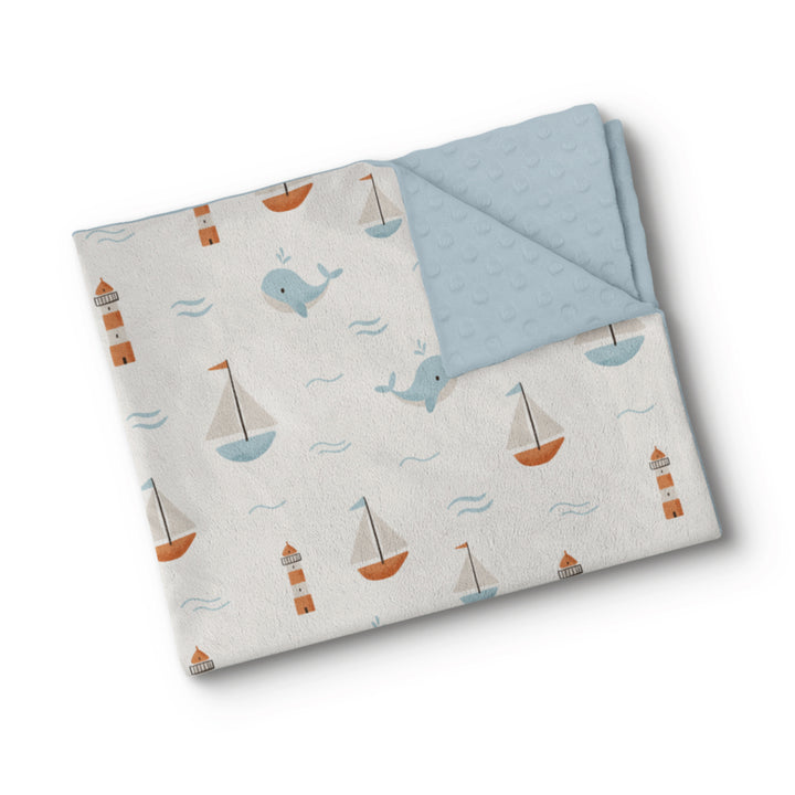 Le vent dans les voiles - Couverture de minky