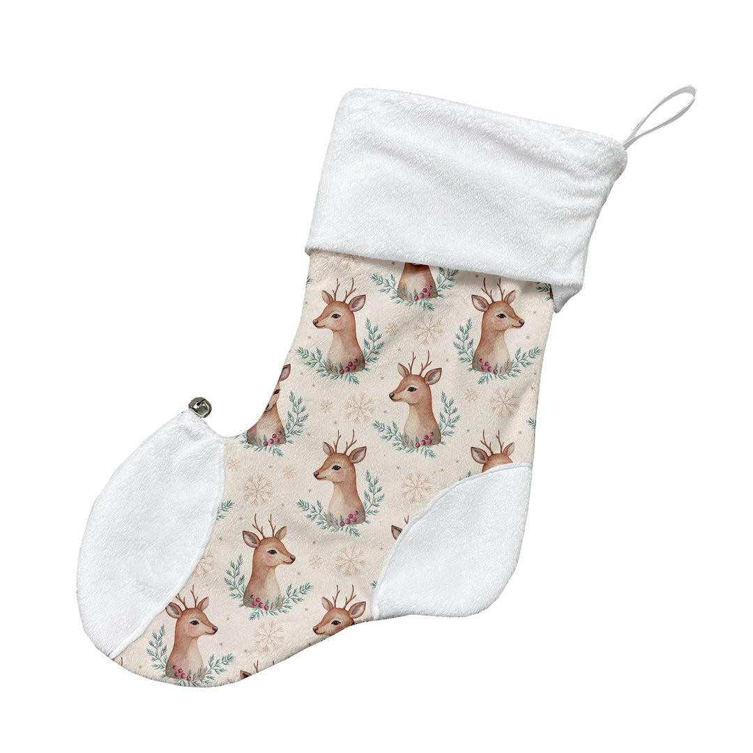 Cerf de noël  - Bas de Noël