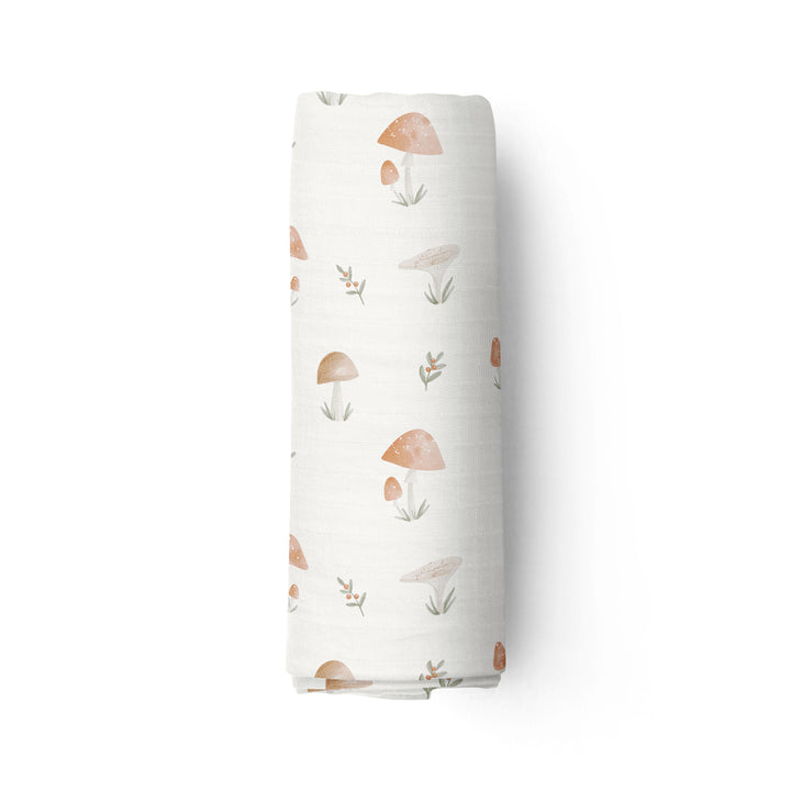 Forest Mushrooms - Bamboo Muslin