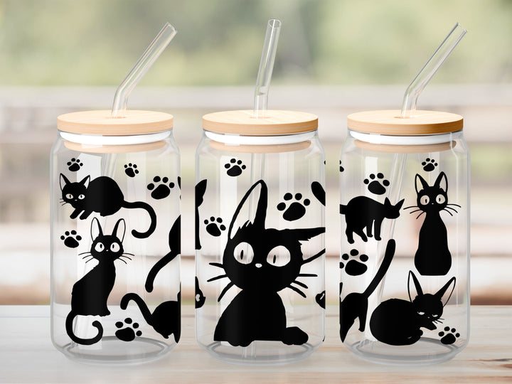 Verre Chats / Autocollant UV DTF