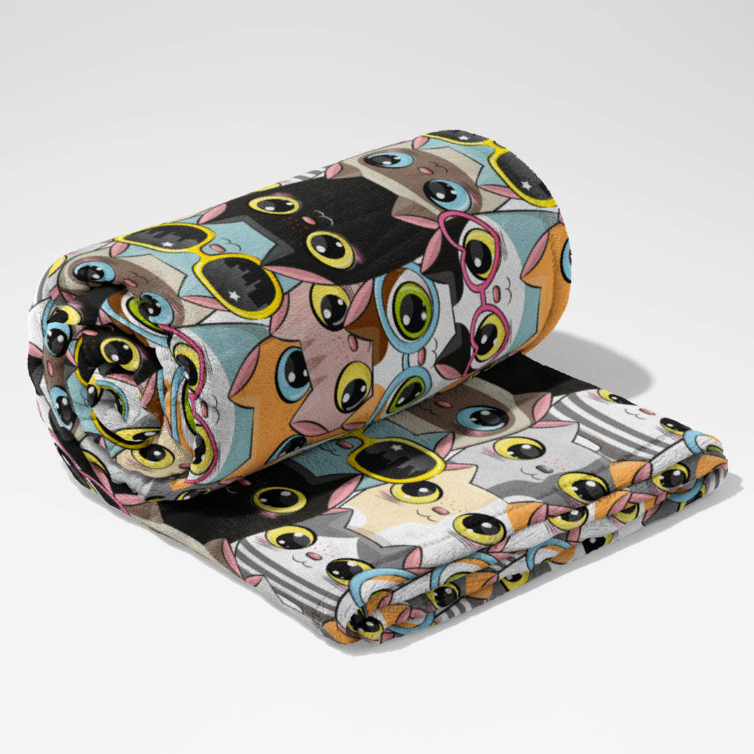 Cats Popped - Waterproof Outdoor Blanket