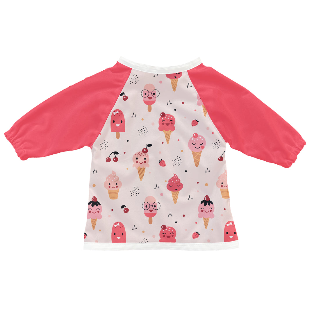 Choco-cherries - Sleeved bib 