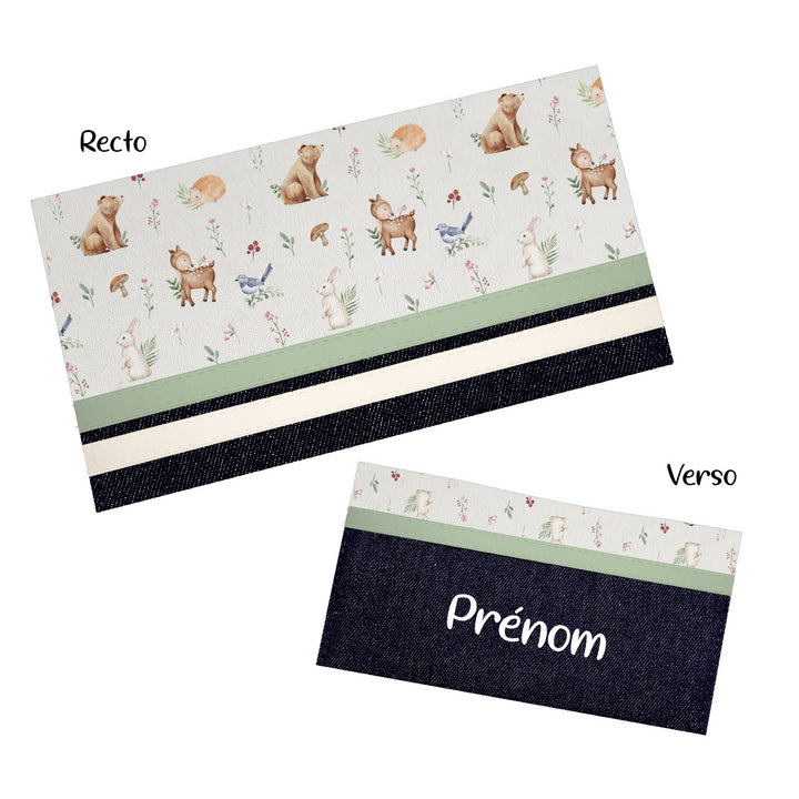 Coquette forêt - Protège carnet de santé