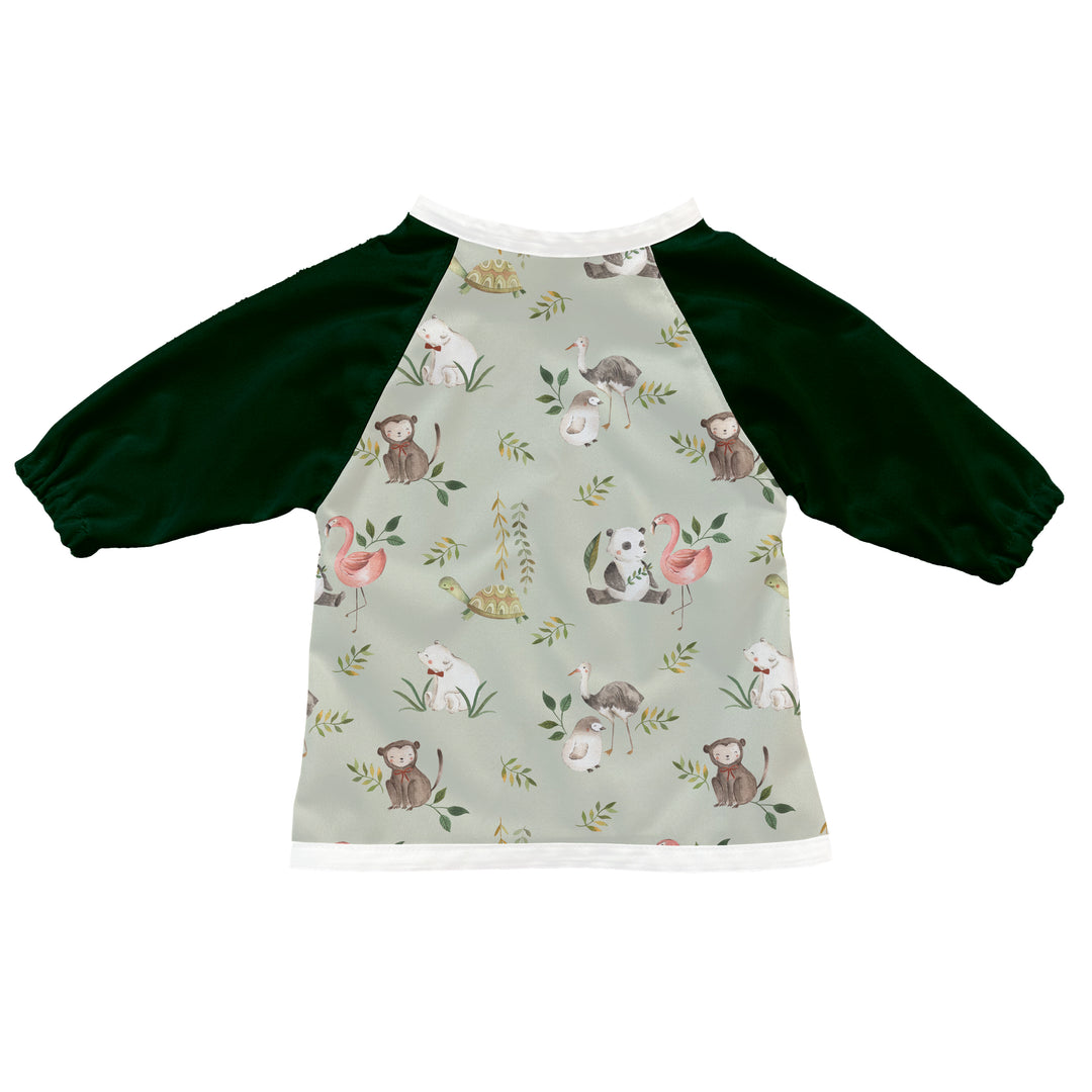 In the bush - Sleeved bib 