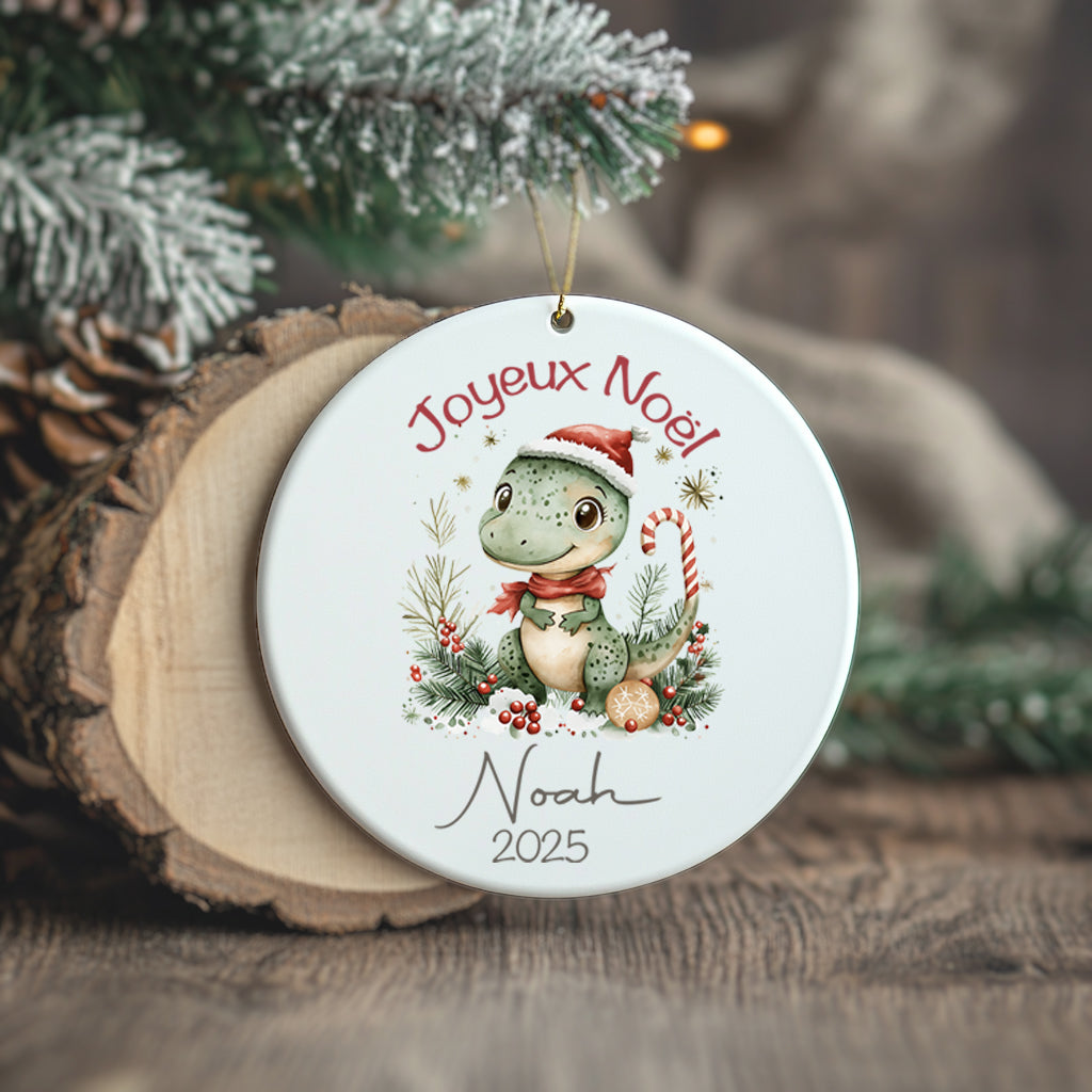 Dinos - Ornement/Boule de Noël