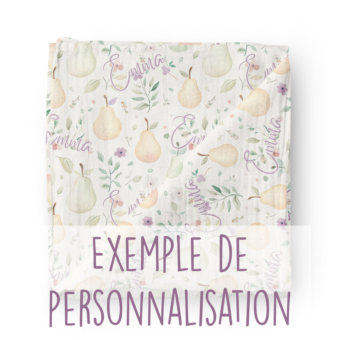 Hippopotames - Mousseline de bambou