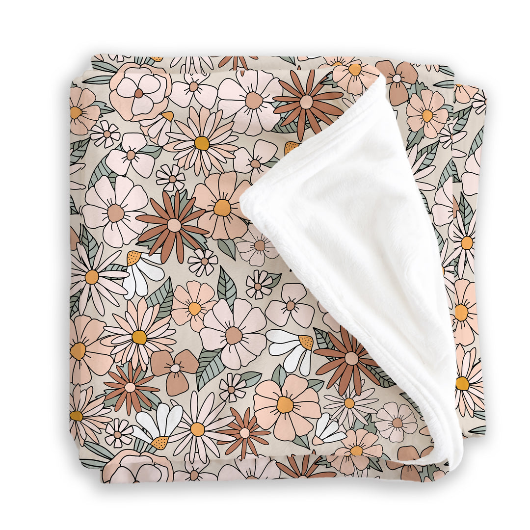 Fleurs vintage - Doudou câlins