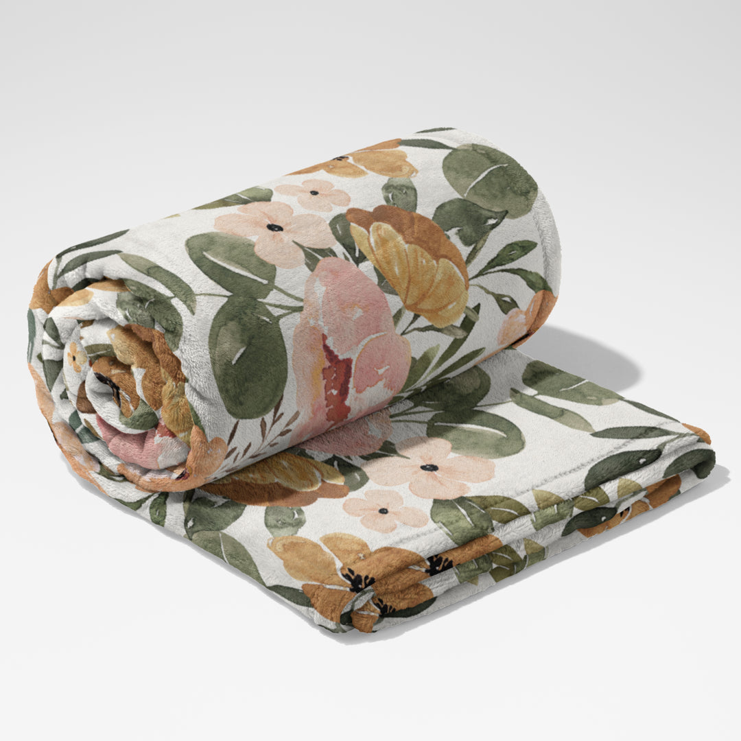 Highland Flowers - Waterproof Outdoor Blanket 