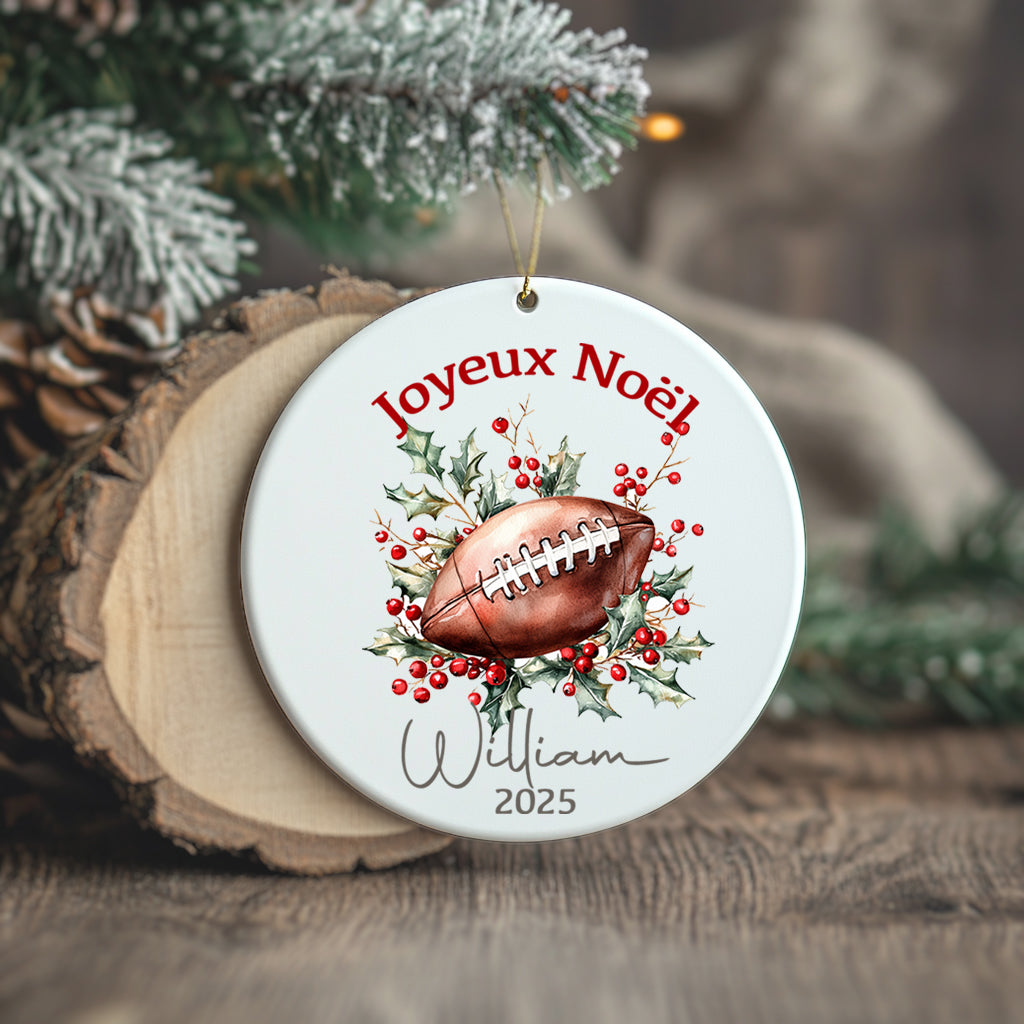 Football - Ornement/Boule de Noël