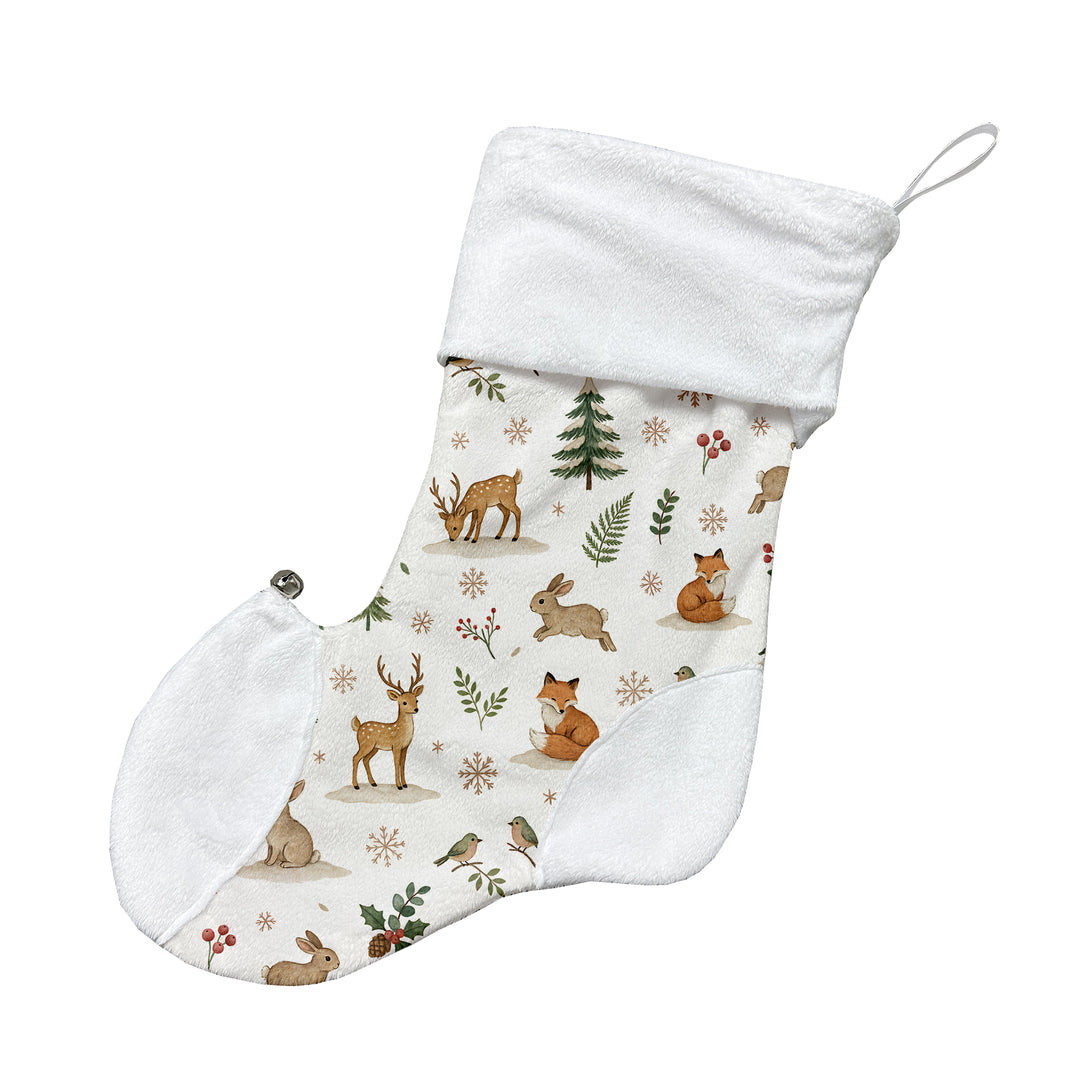 Forêt de noël  - Bas de Noël