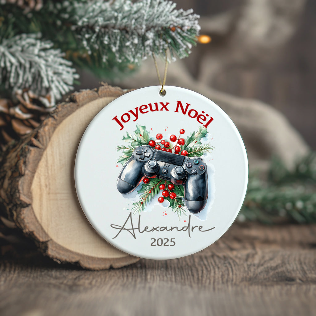 Gamer - Ornement/Boule de Noël