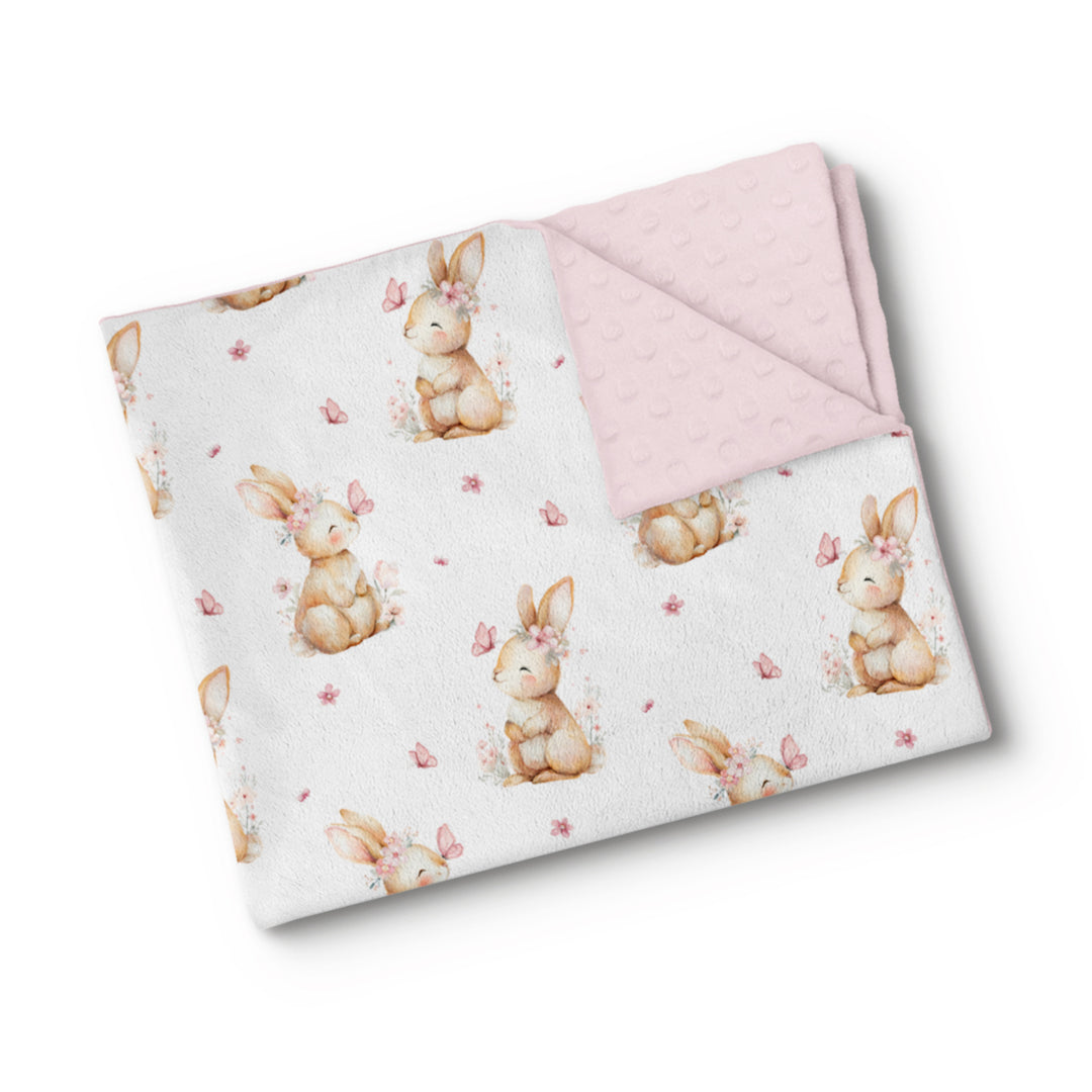 Rosée du printemps - Couverture de minky