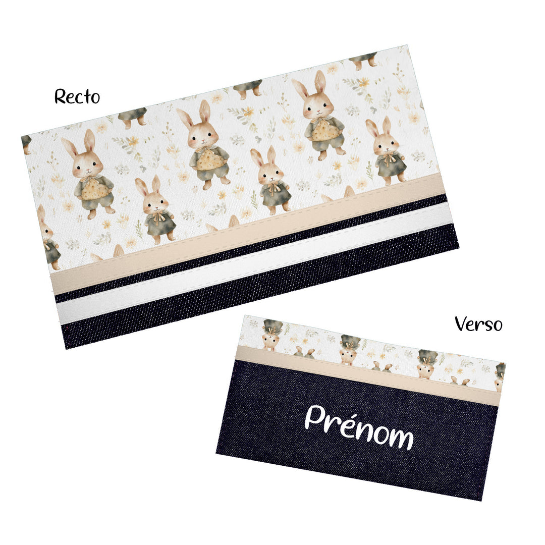 Lapins mignons - Protège carnet de santé