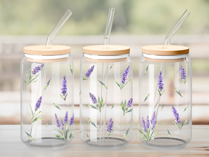 Verre Lavande / Autocollant UV DTF