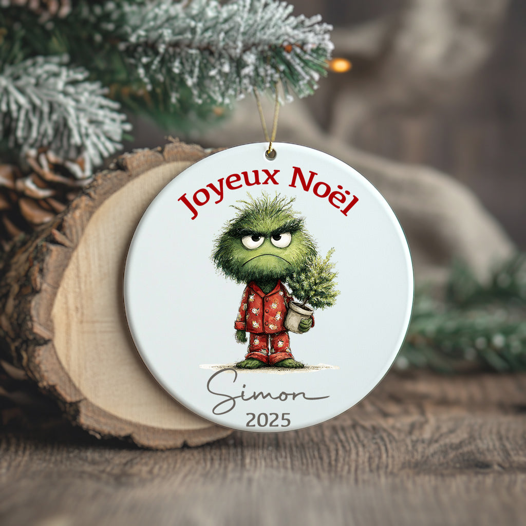 Monstre - Ornement/Boule de Noël