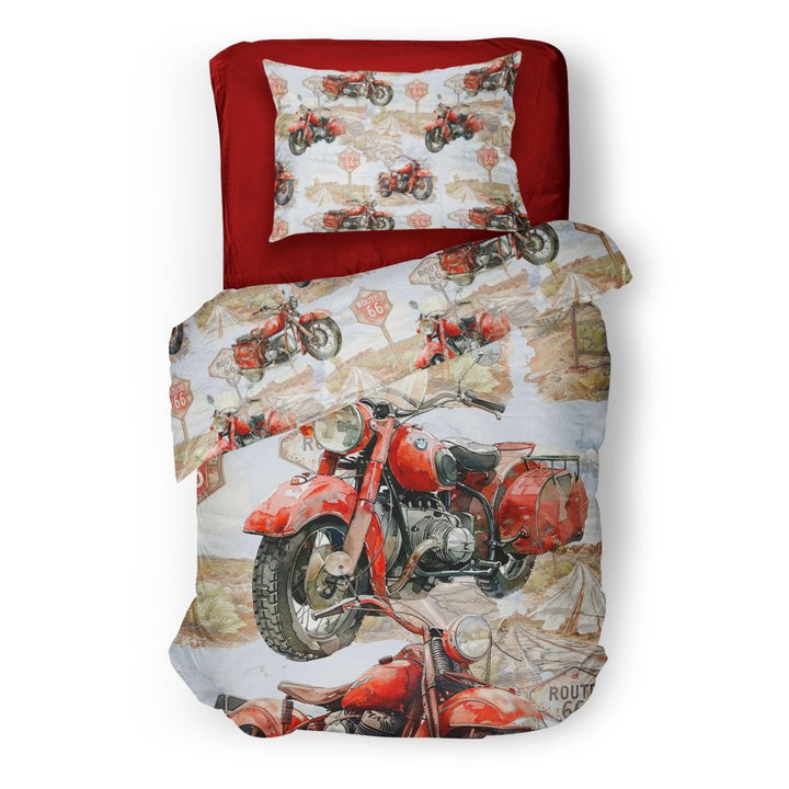 Motocross - Couvre-lit pour enfants