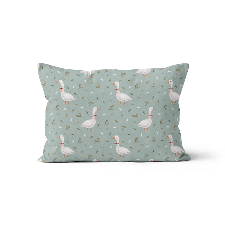 Oies des Îles - Taie d'oreiller et housse de coussin