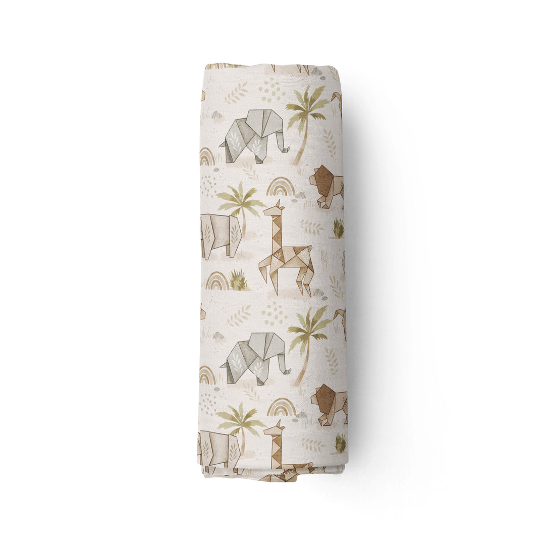 Origami Safari - Mousseline de bambou