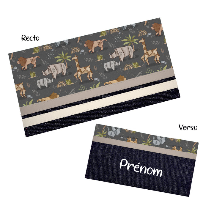 Origami Safari - Protège carnet de santé
