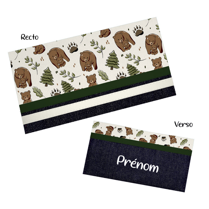 Pattes d'ours - Protège carnet de santé