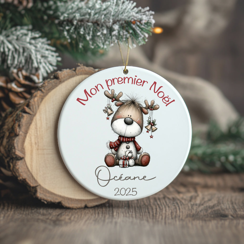 Renne de Noël - Ornement/Boule de Noël
