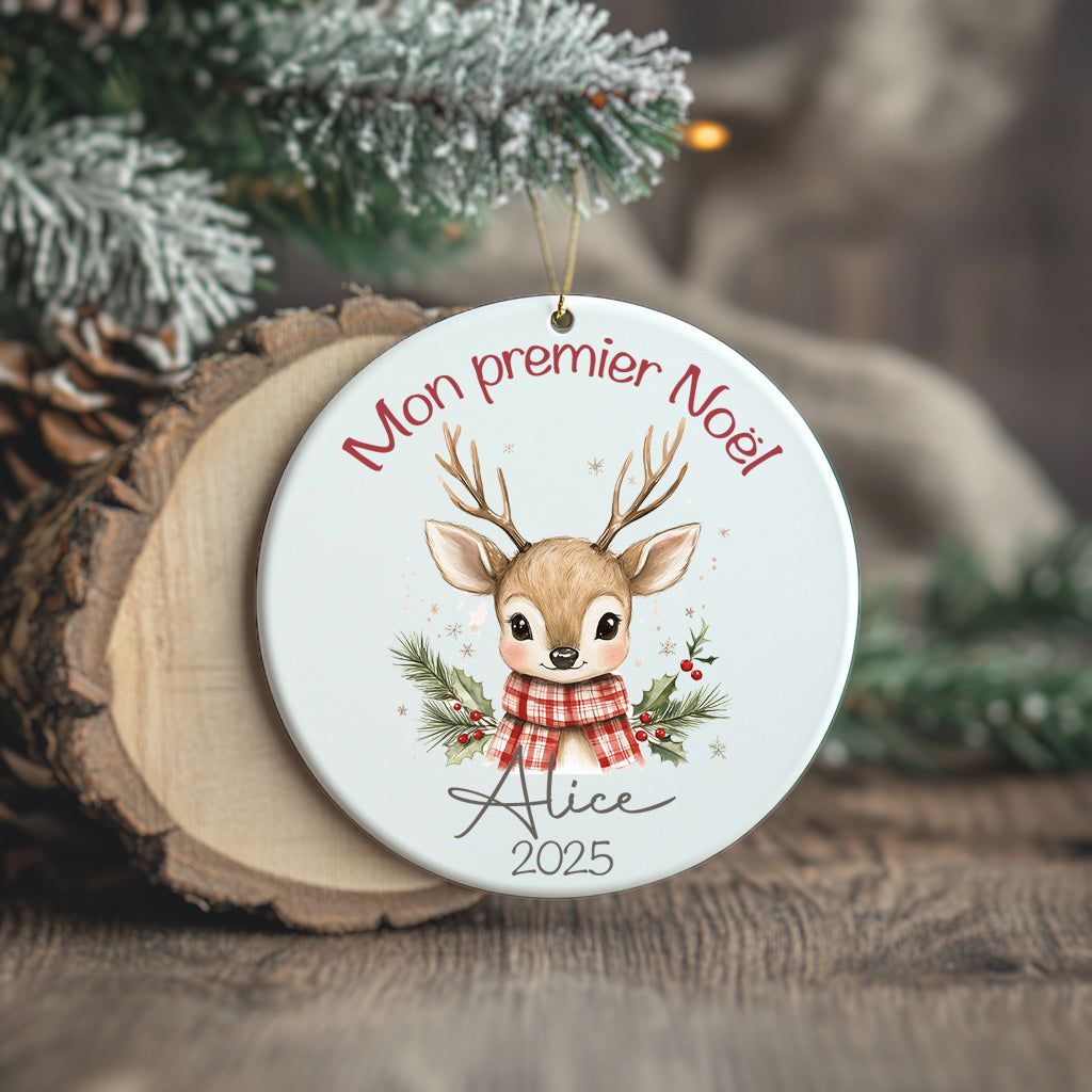 Mon petit renne - Ornement/Boule de Noël