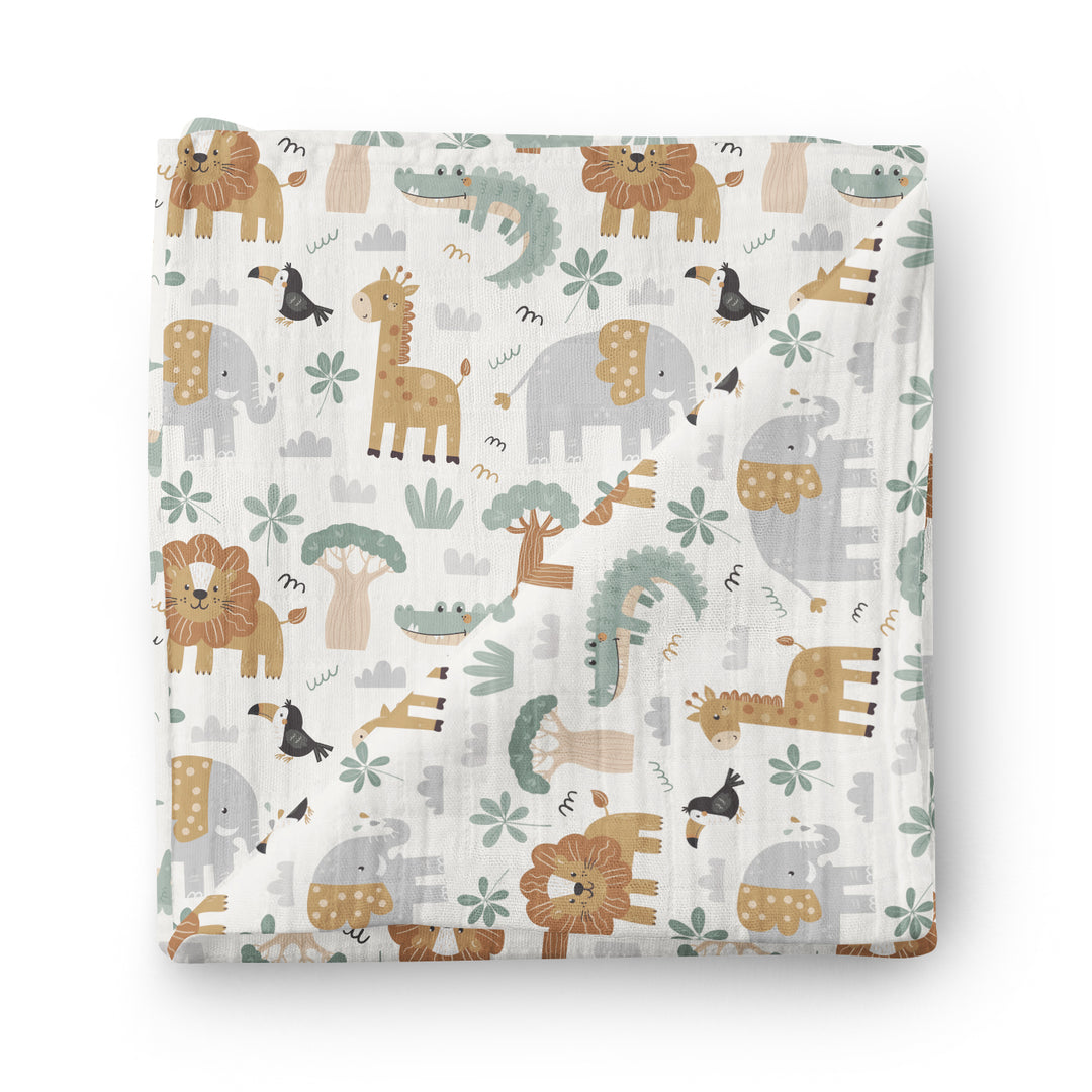 Party safari - Mousseline de bambou