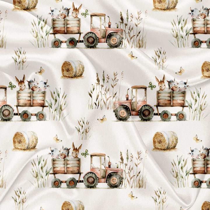 Balade au champ - Couverture de minky