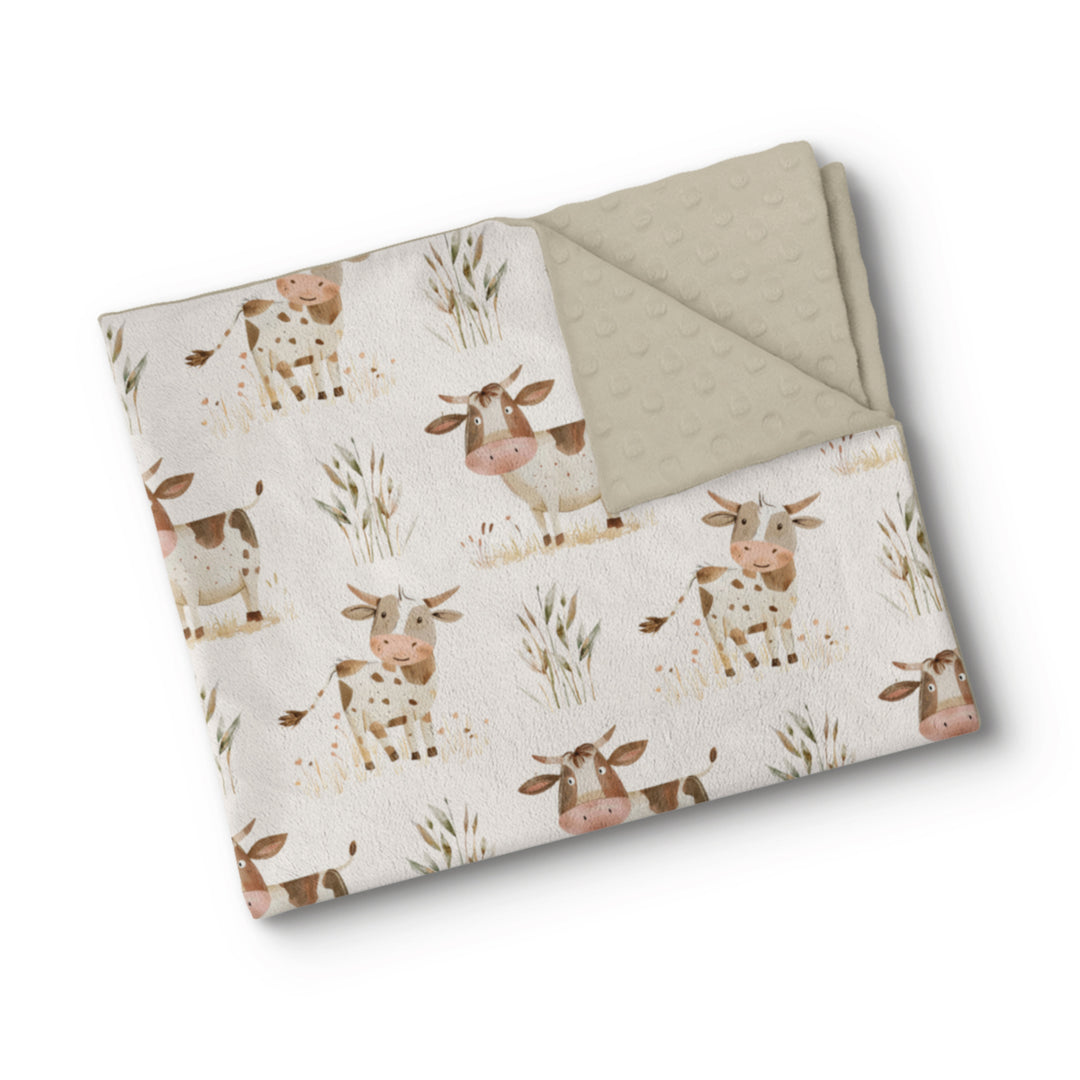 Chocolate Milk - Minky Blanket