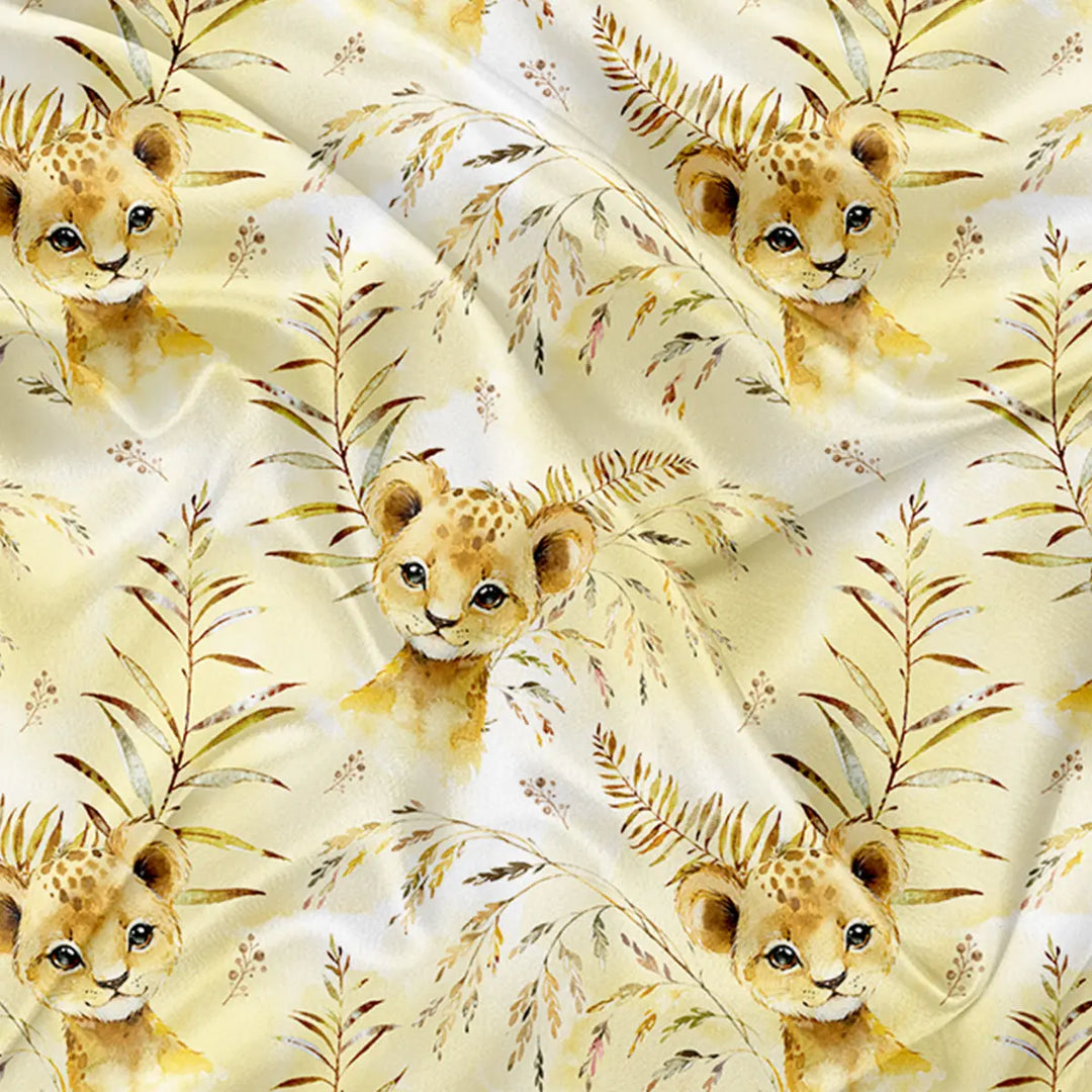 Lionceaux - Couverture de minky
