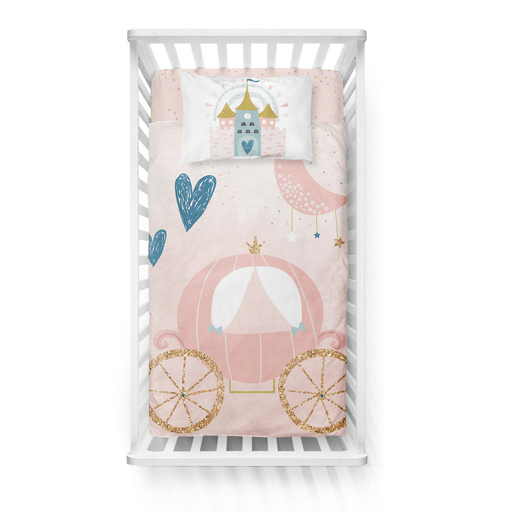 Royaume satiné - couvre-lit pour bébé