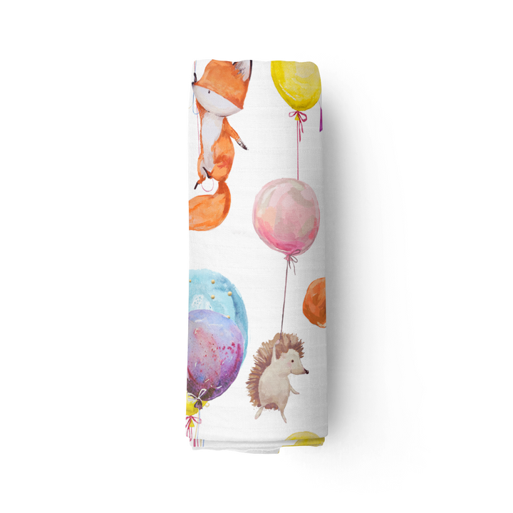 Ballons confettis - Mousseline de bambou