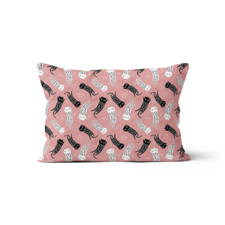 Dodo Feline - MINI pillowcase (bamboo muslin) 