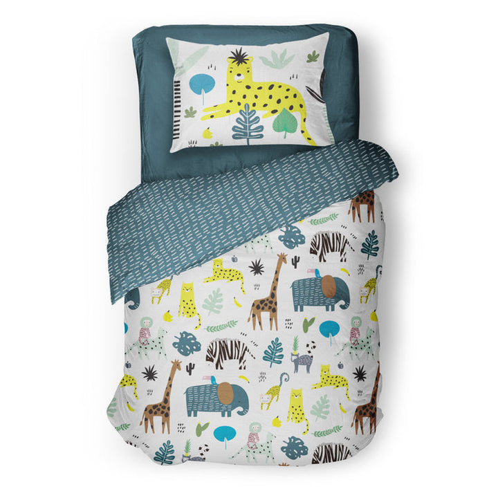 Chouette safari - couvre-lit pour enfant