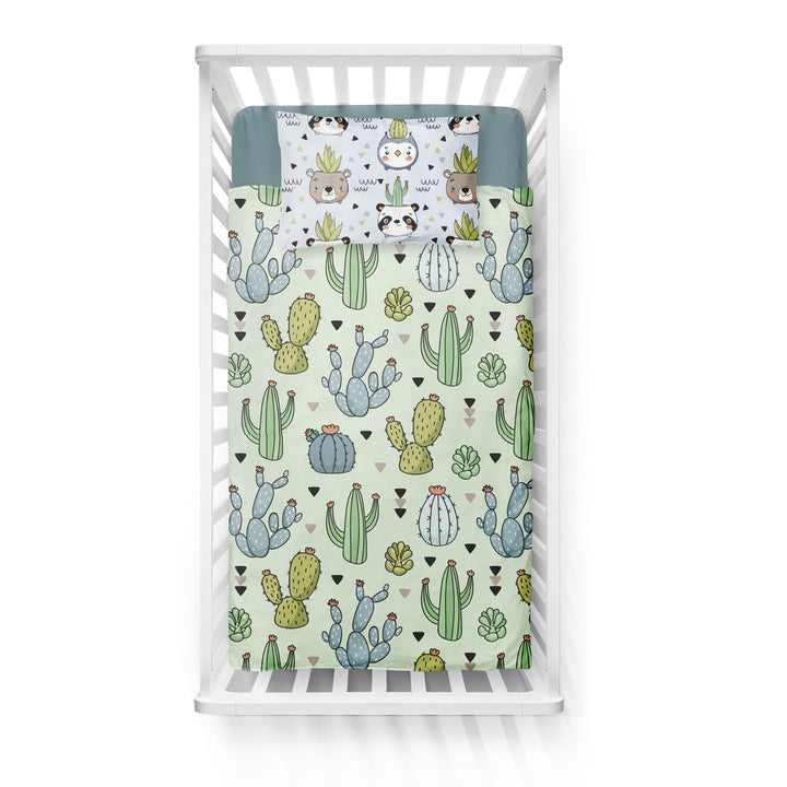 Cactus kawaii - couvre-lit pour bébé