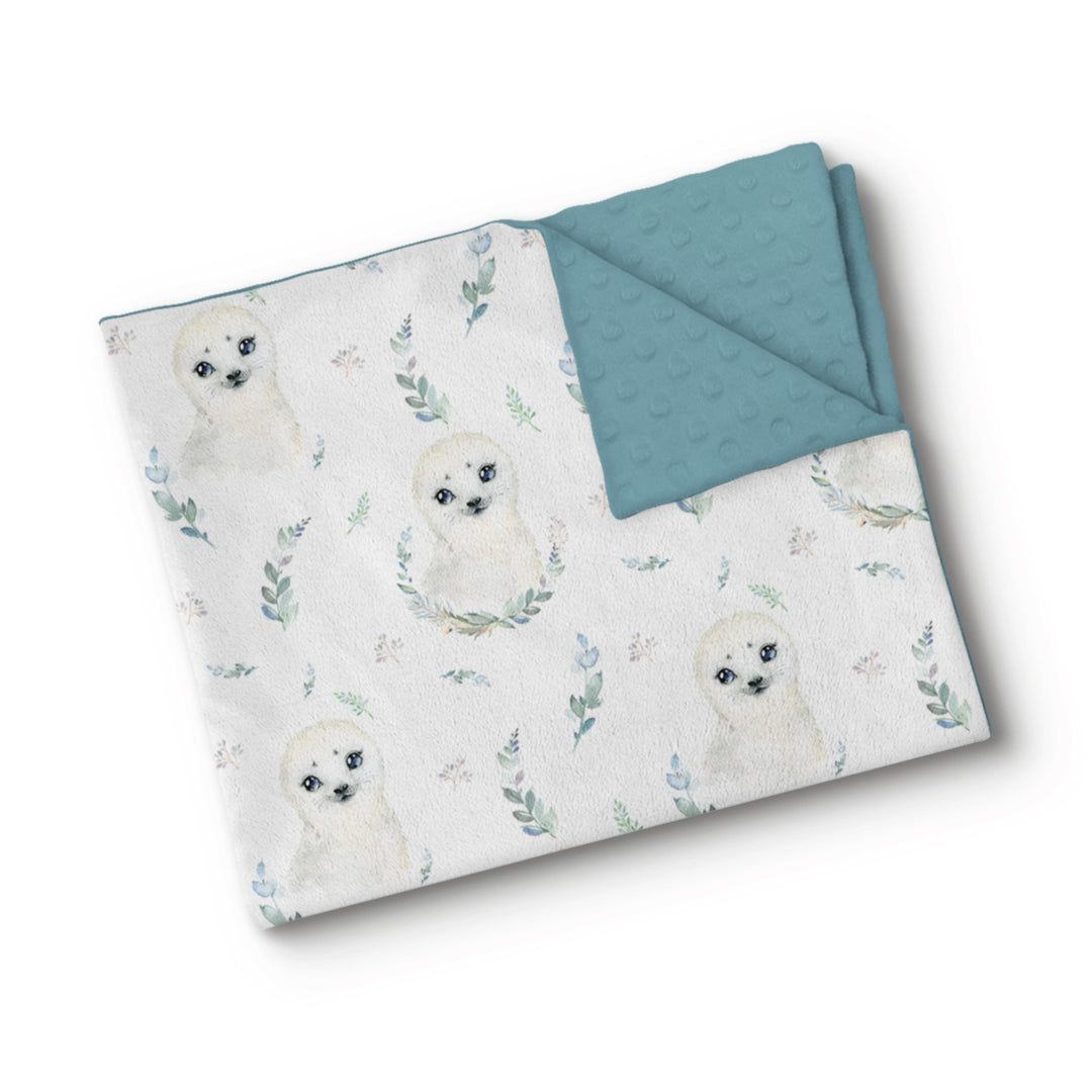 Seals - BABY minky blanket 