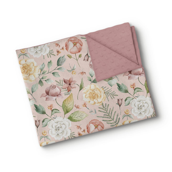 Tea Garden - Minky Blanket 